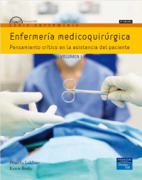 Image of ENFERMERIA MEDICOQUIRURGICA - Pensamiento crítico en la asistencia del paciente.